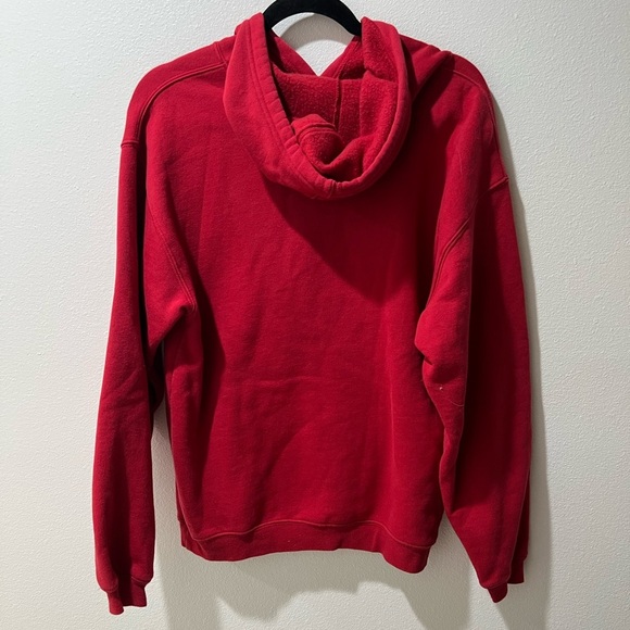 Disney Red Hoodie Sweater, adult small, Mickey Mouse, EUC, Epcot, classic - Picture 2 of 7